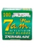 7AM SS Hi Platinum Straight Razor half blades