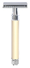 Edwin Jagger Double Edge Safety Razor - Ivory (Long)