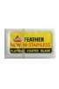 Feather Hi-Stainless Platinum DE razor blades