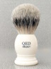 QED Select 2322 Faux Ivory Best Badger 22mm knot