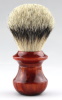 QED Select 4526 Faux Red Garnet Manchurian Silvertip Badger 26mm knot