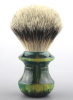 QED Select 4626 Faux Green Garnet Manchurian Silvertip Badger 26mm knot