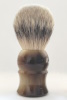 QED Select 3724 Faux Horn Silvertip Badger 24mm knot