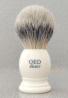 QED Select 3322 Faux Ivory Silvertip Badger 22mm knot